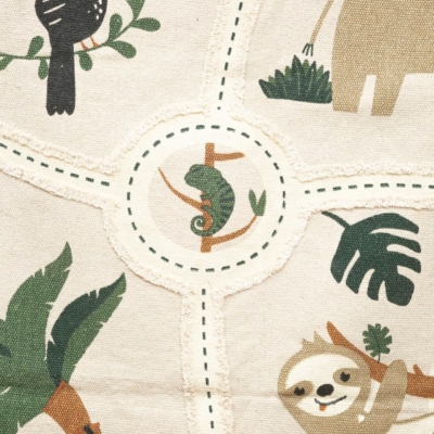 Alfombra infantil rectangular Jungla - Imagen 4