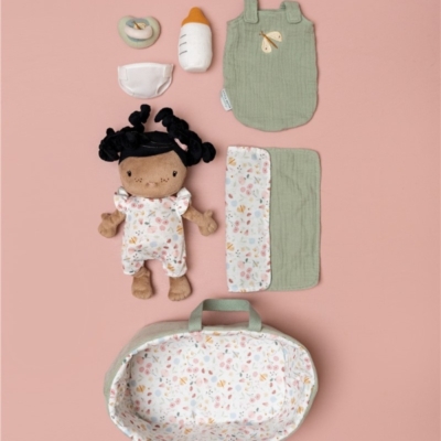 Bebé Evi con canastilla y accesorios - Imagen 10