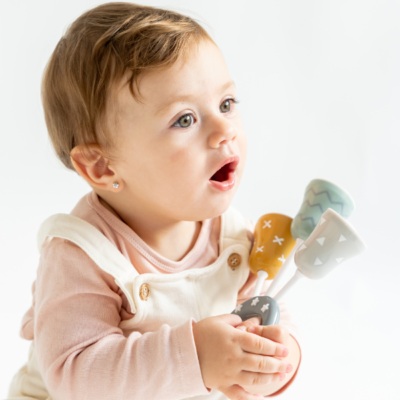 Mi primer sonajero Mist Blue - Imagen 2