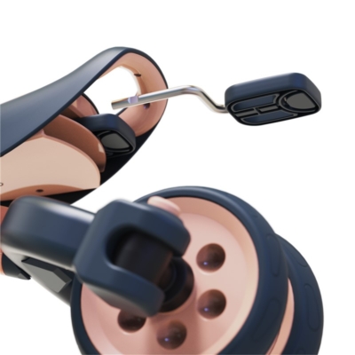 Bicicleta Yvelo Trike melocotón - Imagen 6