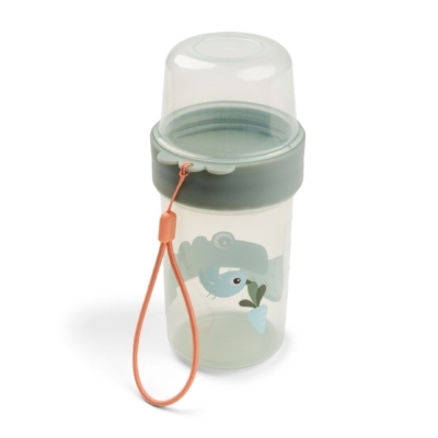 Recipiente snack bidireccional Croco verde - Imagen 4