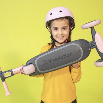 Patinete YGlider Nua rosa - Imagen 7