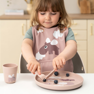 Cubertería Happy Dots rosa - Imagen 4