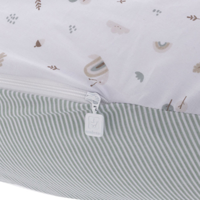 Cojín de lactancia XL Greeny verde - Imagen 5