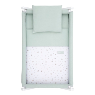 Moisés madera blanca Greeny verde - Imagen 7