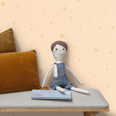 Papel pintado Let´s go Girls Estelle oro rosa viejo - Imagen 2