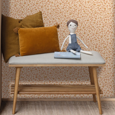 Papel pintado Let´s go Girls Leonne oro viejo - Imagen 2