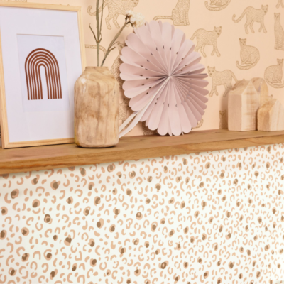 Papel pintado Let´s go Girls Lea oro rosa envejecido - Imagen 2