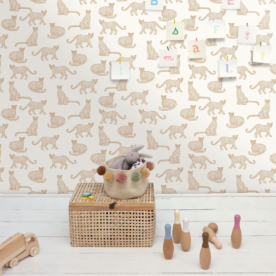 Papel pintado Let´s go Girls Lea blanco - Imagen 2