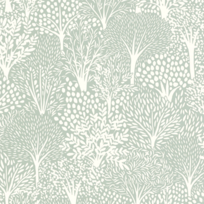 Papel pintado Let´s go Girls Alice verde