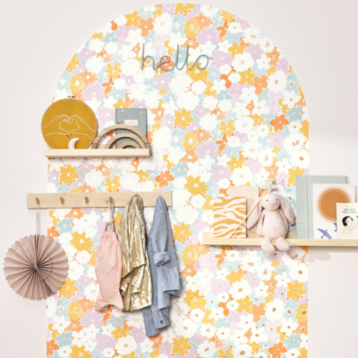 Papel pintado Let´s go Girls Flora multicolor - Imagen 3