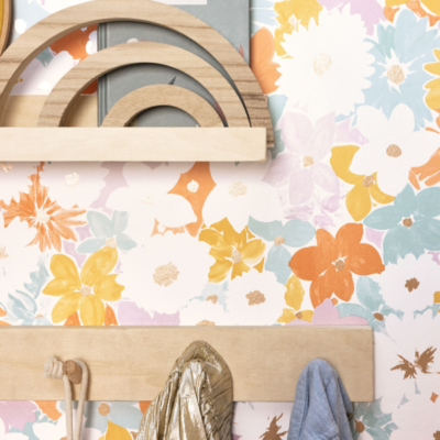 Papel pintado Let´s go Girls Flora multicolor - Imagen 2