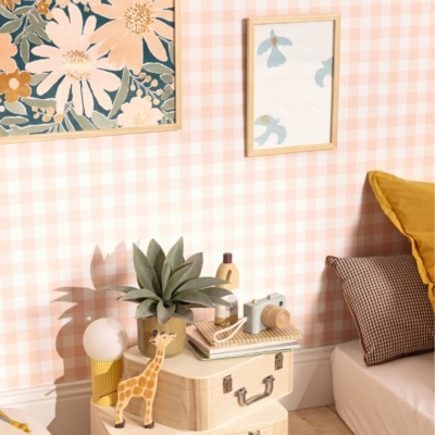 Papel pintado Let´s go Girls Victoria rosa bebé - Imagen 3