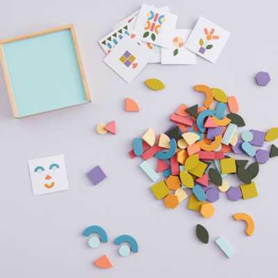 Caja de puzzle mosaico 96 piezas - Imagen 5