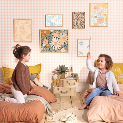 Papel pintado Let´s go Girls Victoria rosa bebé - Imagen 2