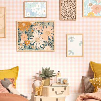 Papel pintado Let´s go Girls Victoria rosa bebé - Imagen 4