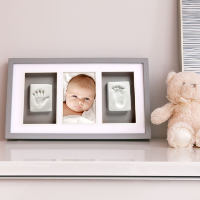Marco pared babyprints Deluxe gris - Imagen 3