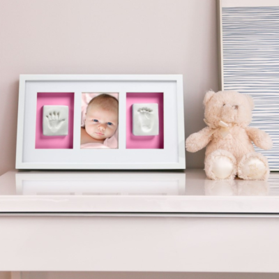 Marco pared babyprints Deluxe blanco - Imagen 4