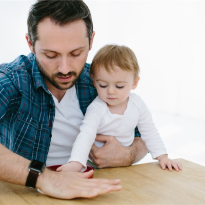 Marco pared babyprints Deluxe gris - Imagen 6