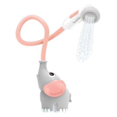 Ducha bañera elefante rosa