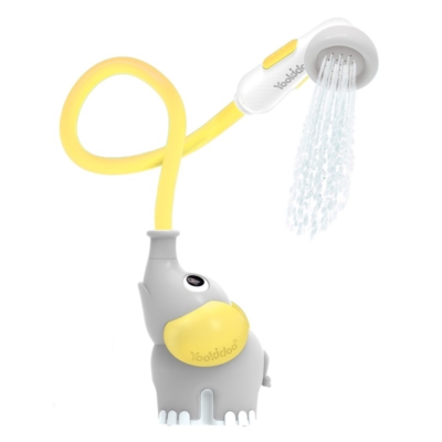 Ducha bañera elefante amarillo