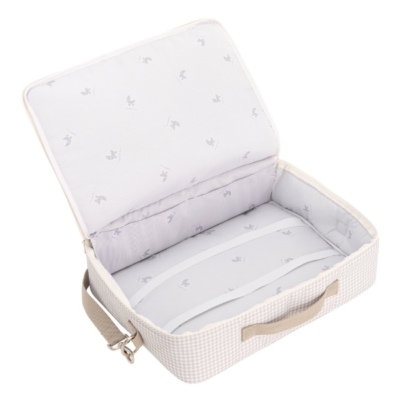 Maleta maternal Windsord crudo - Imagen 6