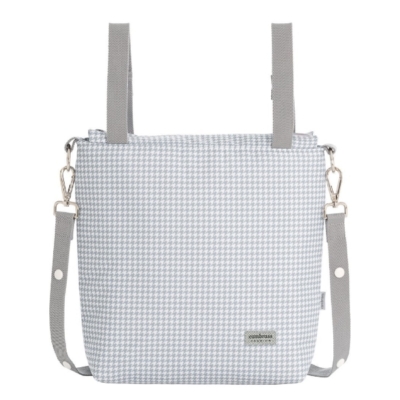 Bolso panera Windsord azul grisáceo