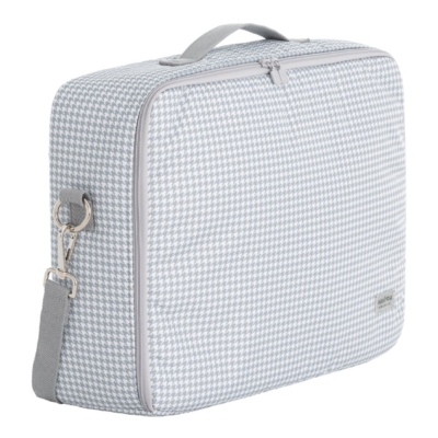 Maleta maternal Windsord azul grisáceo