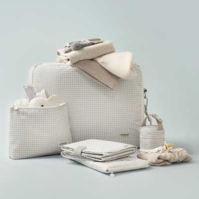 Maleta maternal Windsord crudo - Imagen 2