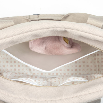 Bolsa canastilla Eco Mum Apricot - Imagen 9