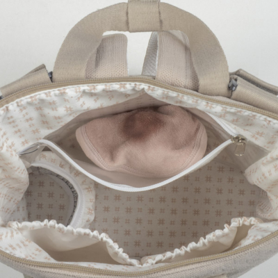 Mochila maternal Eco Mum Apricot - Imagen 7