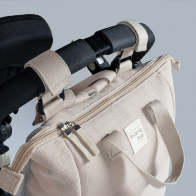 Mochila maternal Eco Mum Apricot - Imagen 12