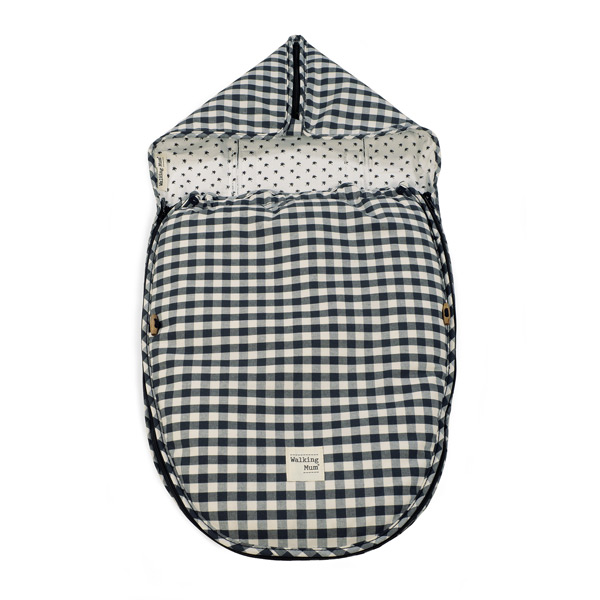 1120800270_a Saco capazo 2 en 1 Remy negro entretiempo - Imagen 1