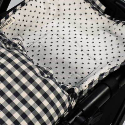 Saco capazo 2 en 1 Remy negro entretiempo - Imagen 8