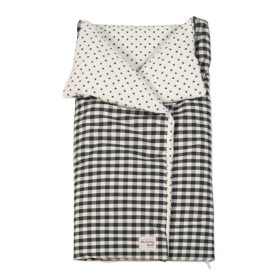 Saco 2 en 1 Arrullo-manta Remy negro