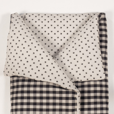 Saco 2 en 1 Arrullo-manta Remy negro - Imagen 2