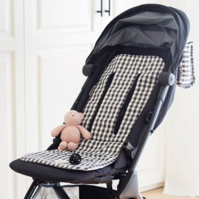 Colchoneta para silla Remy negro - Imagen 3