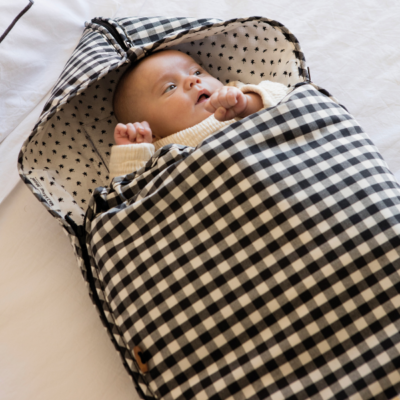 Saco capazo 2 en 1 Remy negro entretiempo - Imagen 4