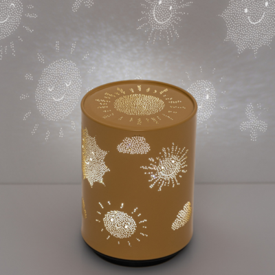 Lámpara infantil proyector mostaza - Imagen 2