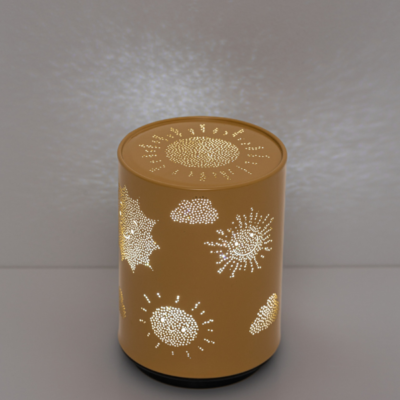 Lámpara infantil proyector mostaza - Imagen 3