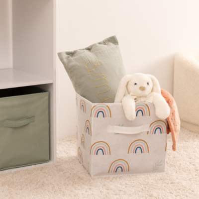 Cojín infantil rectangular verde - Imagen 3