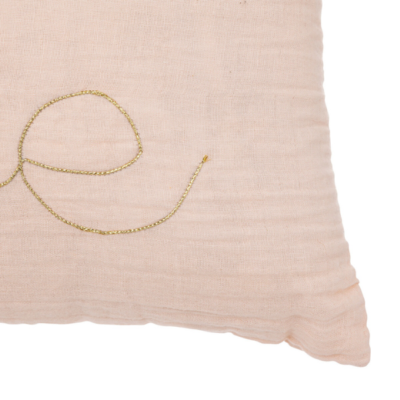 Cojín infantil rectangular rosa - Imagen 4