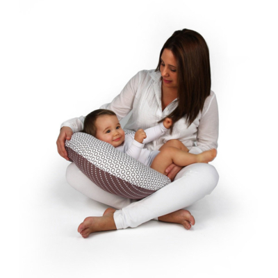 Cojín de lactancia pequeño Magia beige - Imagen 3