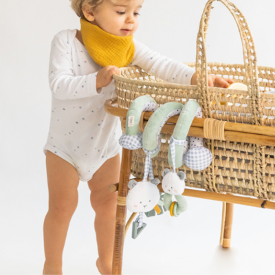 Espiral con sonajeros Sweet & Fun verde - Imagen 2