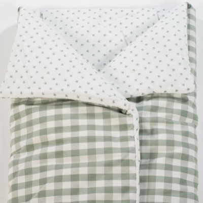 Saco 2 en 1 Arrullo-manta Remy verde - Imagen 2