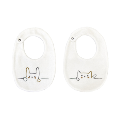 Pack de 2 baberos Happy