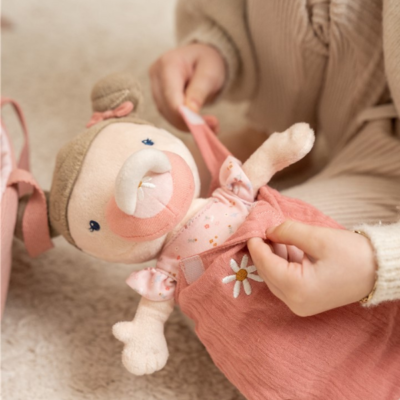 Bebé Rosa con canastilla y accesorios - Imagen 4