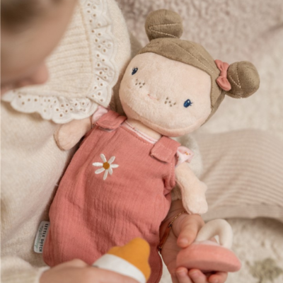 Bebé Rosa con canastilla y accesorios - Imagen 2