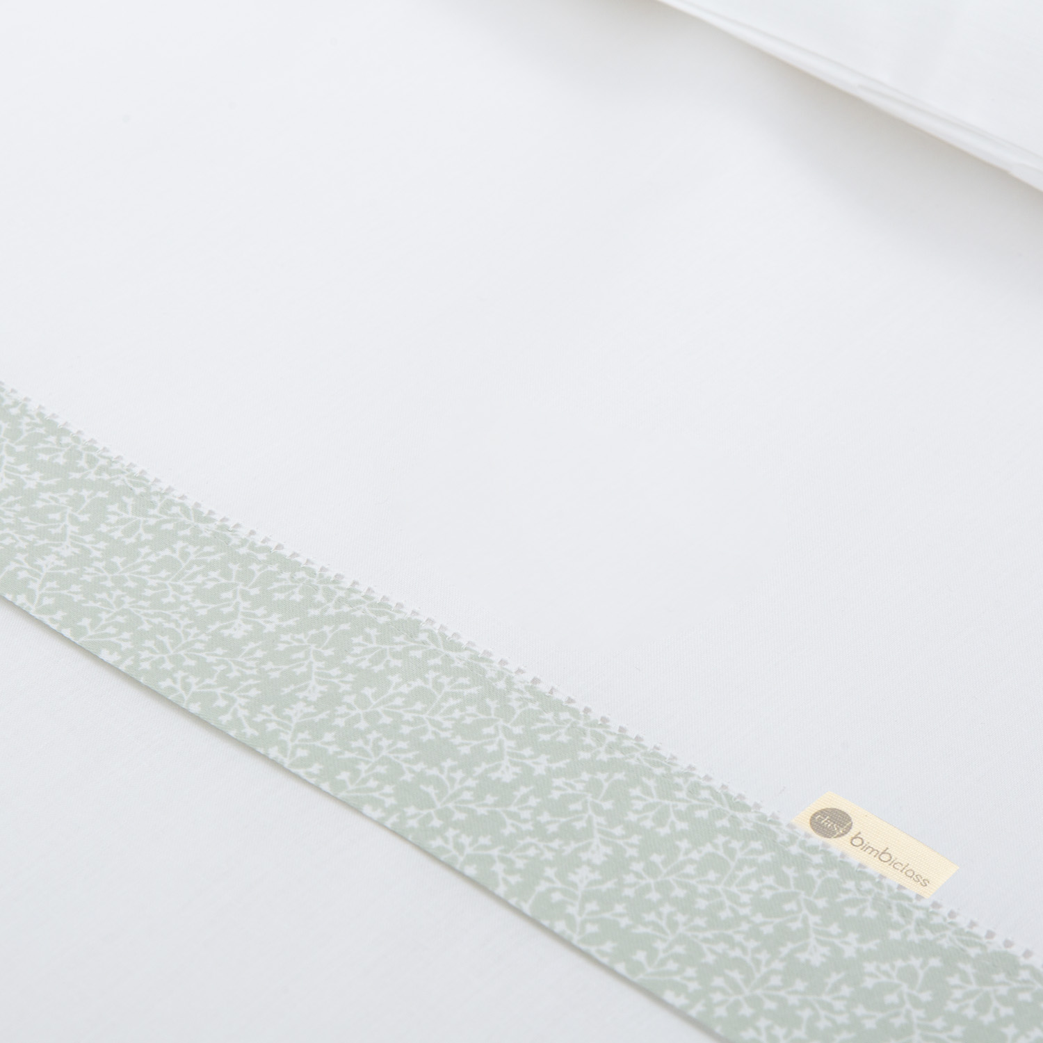 00241516_2 Juego de sábanas algodón 70x140cm Provenza verde - Imagen 1