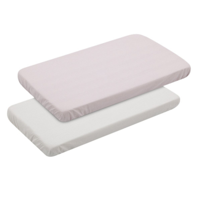 Pack de 2 bajeras para minicuna mini Windsord rosa